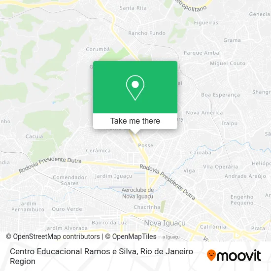 Centro Educacional Ramos e Silva map