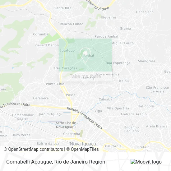 Comabelli Açougue map