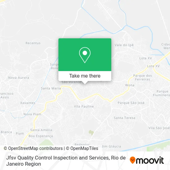 Jfsv Quality Control Inspection and Services map