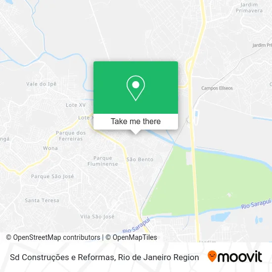 Sd Construções e Reformas map