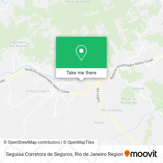 Seguisa Corretora de Seguros map
