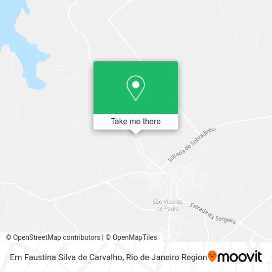 Em Faustina Silva de Carvalho map