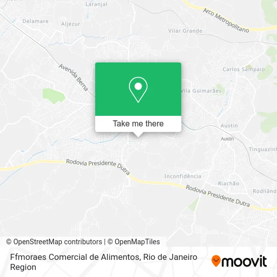 Ffmoraes Comercial de Alimentos map