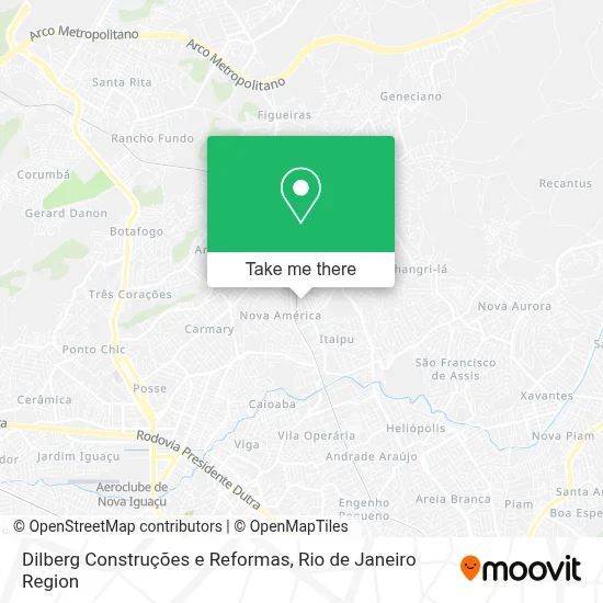 Dilberg Construções e Reformas map
