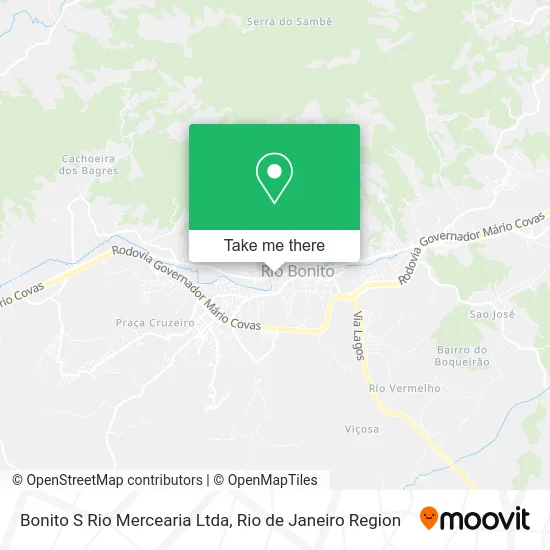 Bonito S Rio Mercearia Ltda map