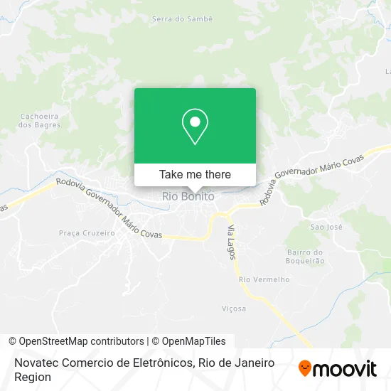 Novatec Comercio de Eletrônicos map