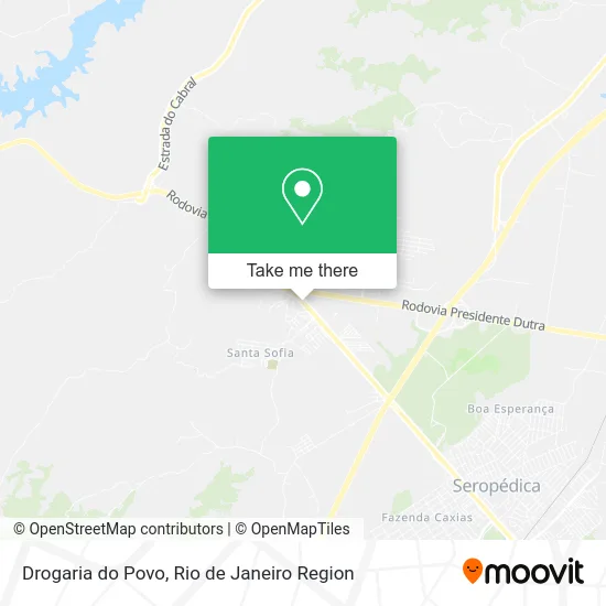 Drogaria do Povo map