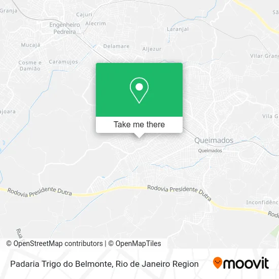 Padaria Trigo do Belmonte map