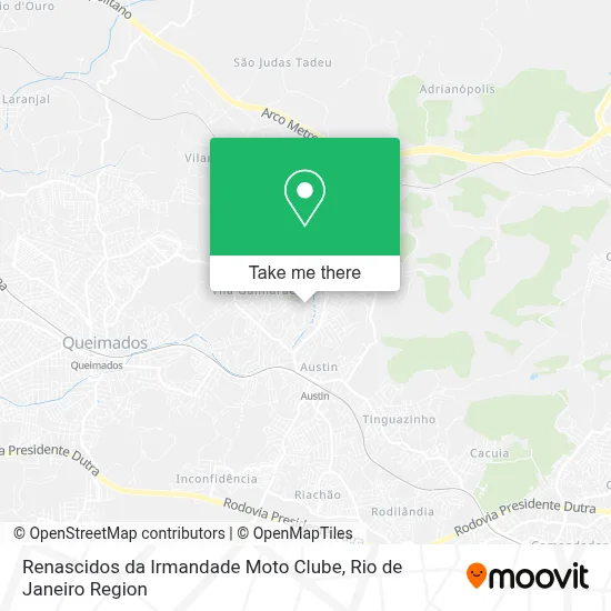 Renascidos da Irmandade Moto Clube map