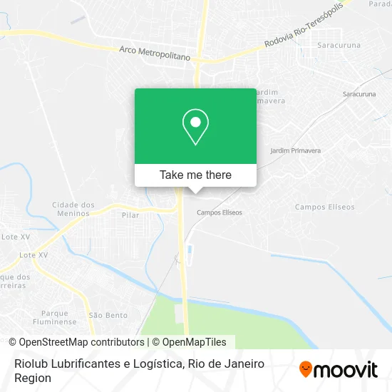Riolub Lubrificantes e Logística map