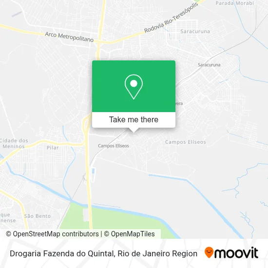 Drogaria Fazenda do Quintal map