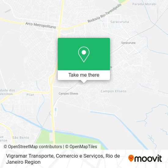 Vigramar Transporte, Comercio e Serviços map