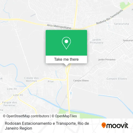 Rodosan Estacionamento e Transporte map