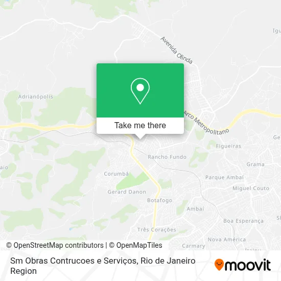 Sm Obras Contrucoes e Serviços map