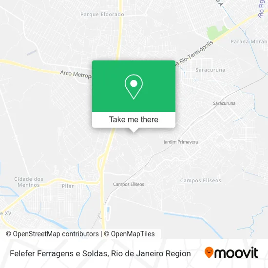 Felefer Ferragens e Soldas map