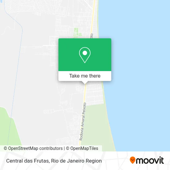 Central das Frutas map
