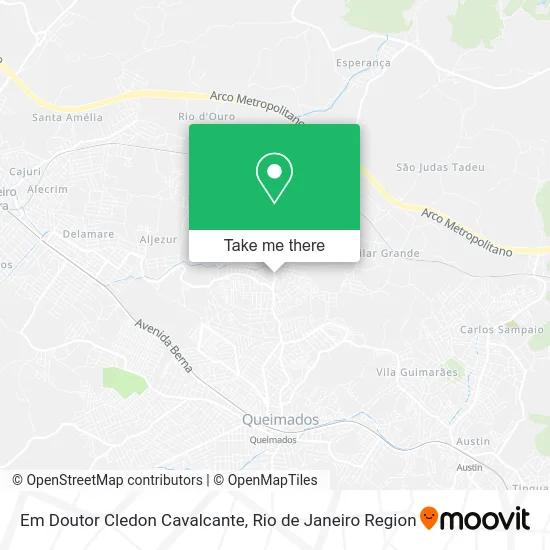 Em Doutor Cledon Cavalcante map