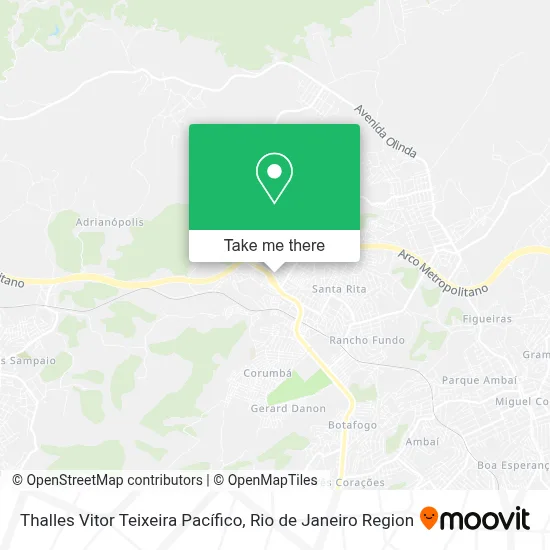 Thalles Vitor Teixeira Pacífico map
