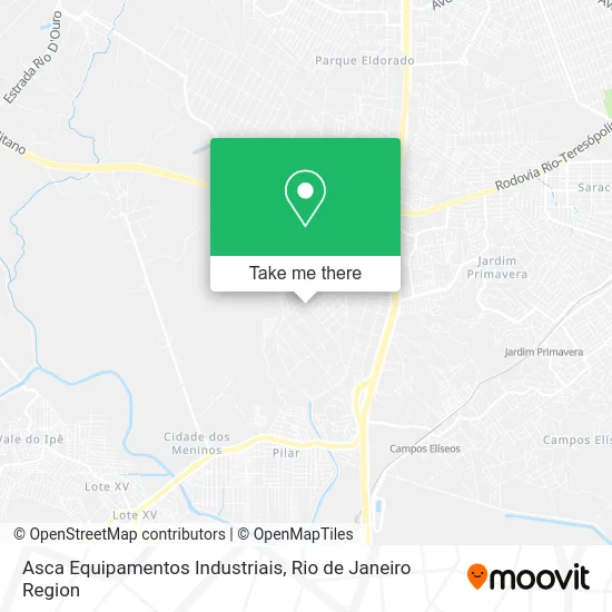 Asca Equipamentos Industriais map