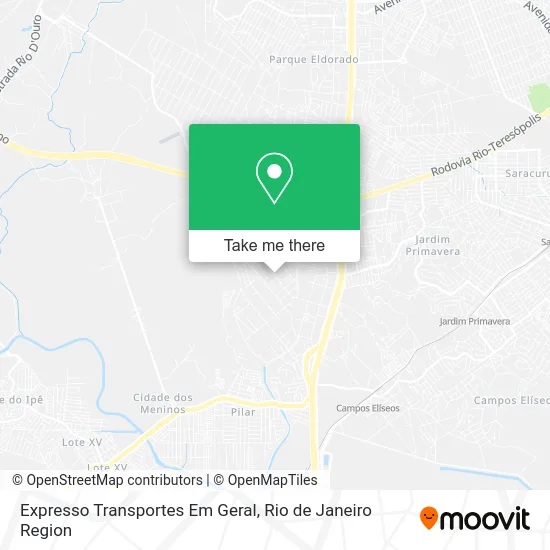 Expresso Transportes Em Geral map
