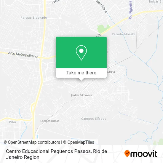 Centro Educacional Pequenos Passos map