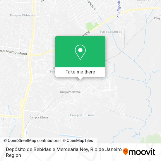 Depósito de Bebidas e Mercearia Ney map