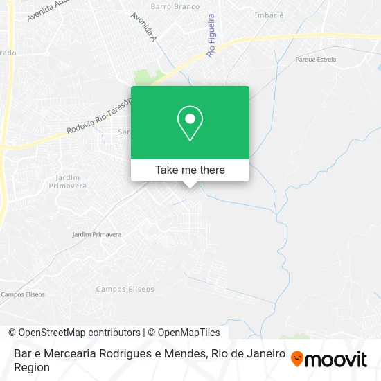 Bar e Mercearia Rodrigues e Mendes map