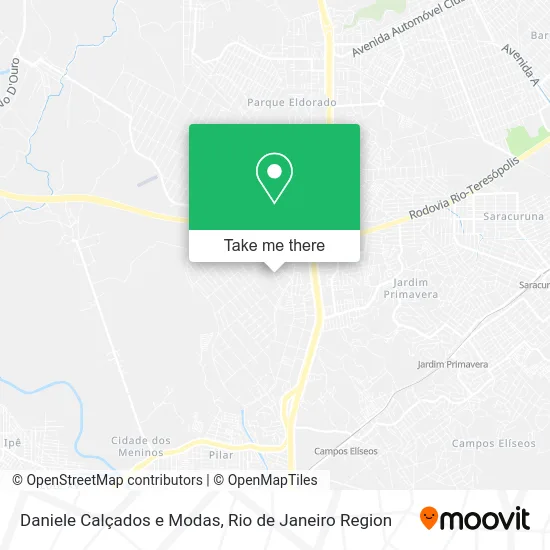 Daniele Calçados e Modas map