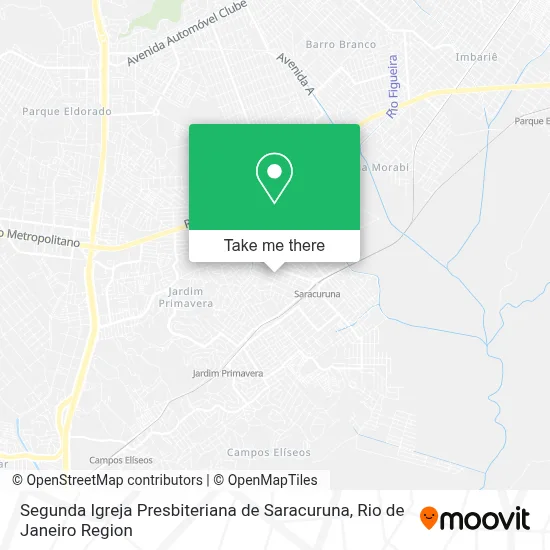 Segunda Igreja Presbiteriana de Saracuruna map