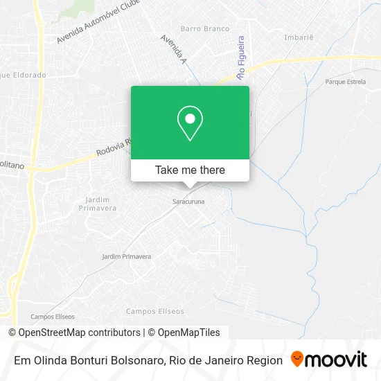 Em Olinda Bonturi Bolsonaro map