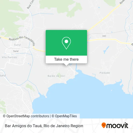 Bar Amigos do Tauá map