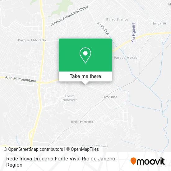 Rede Inova Drogaria Fonte Viva map