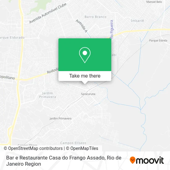Bar e Restaurante Casa do Frango Assado map