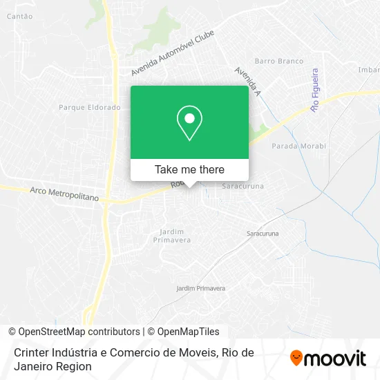 Crinter Indústria e Comercio de Moveis map