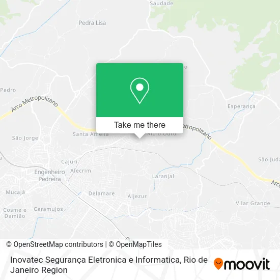 Inovatec Segurança Eletronica e Informatica map