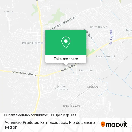 Venâncio Produtos Farmaceuticos map