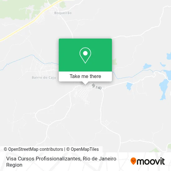 Visa Cursos Profissionalizantes map