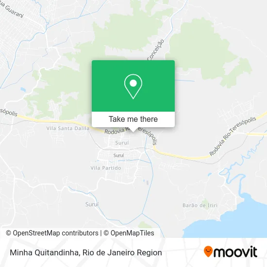 Minha Quitandinha map