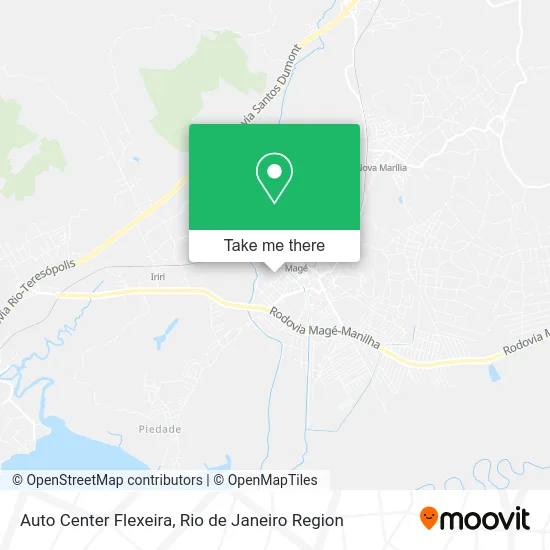 Auto Center Flexeira map