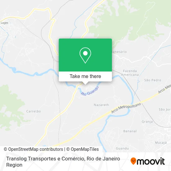 Translog Transportes e Comércio map