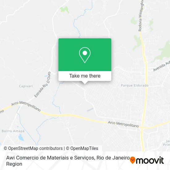 Awi Comercio de Materiais e Serviços map