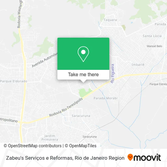Zabeu's Serviços e Reformas map