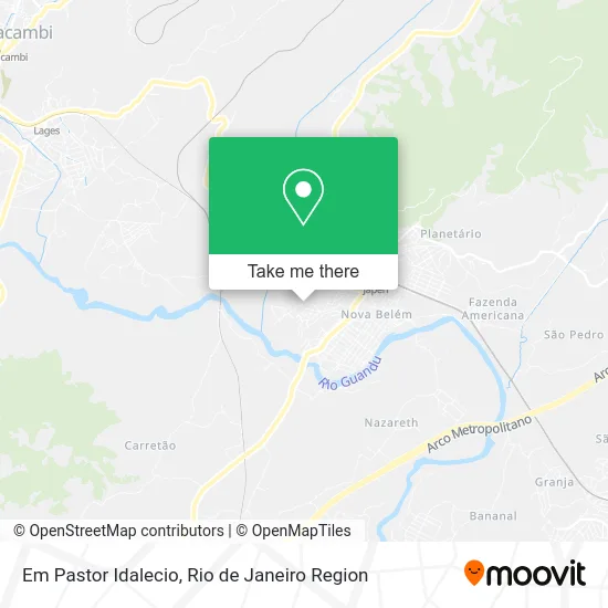 Em Pastor Idalecio map
