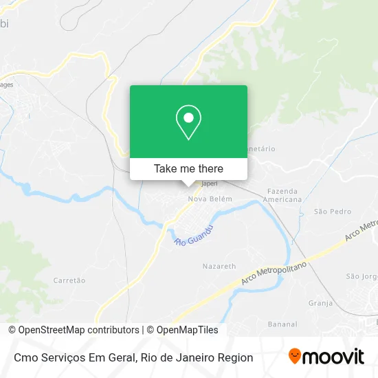Cmo Serviços Em Geral map