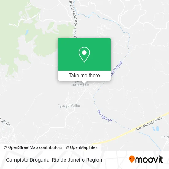 Campista Drogaria map