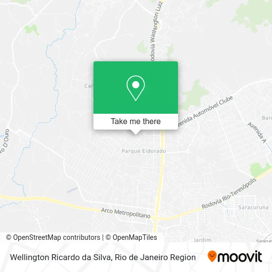 Wellington Ricardo da Silva map