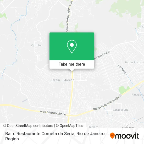 Bar e Restaurante Cometa da Serra map