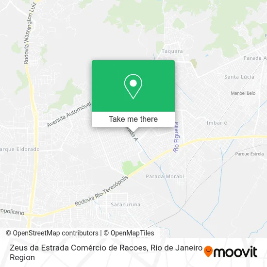 Zeus da Estrada Comércio de Racoes map