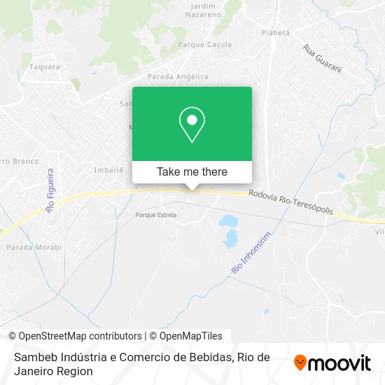 Sambeb Indústria e Comercio de Bebidas map