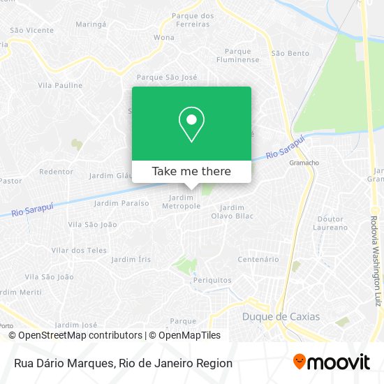 Rua Dário Marques map